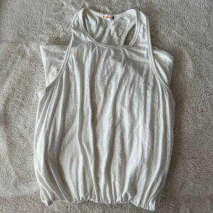 Sundry Guardien Scrunched Ruched Sleeveless Tank Dress Size M